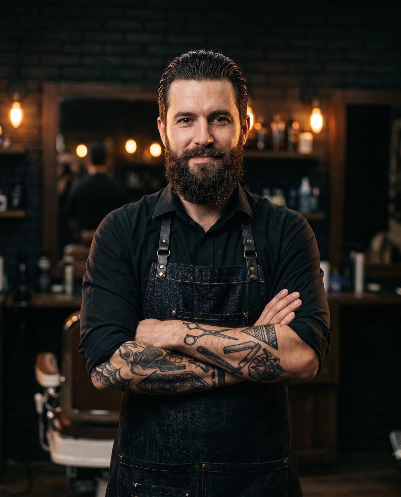 Placeholder portrait for Chair Three's barber profile
